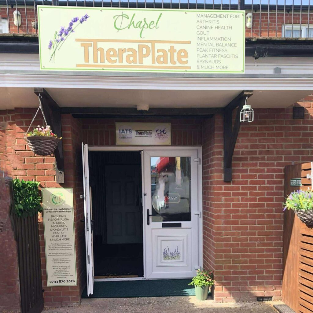 Chapel Theraplate entrance